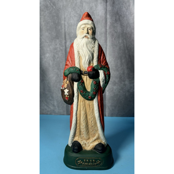 Grandeur Noel 1908 GERMANY SANTA of the World Christmas Figure in long robe 13" - Picture 1 of 2